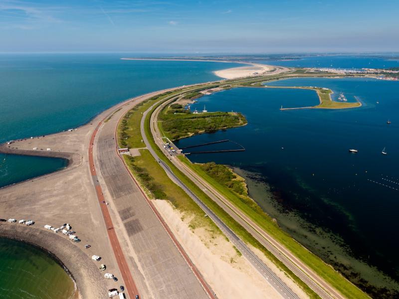 Deltawerken brouwersdam